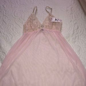 Darling pink and cream lingerie